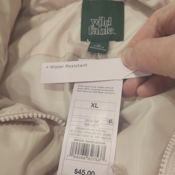 Pink Puffer Jacket From Wild Fable - Picture 8 of 10